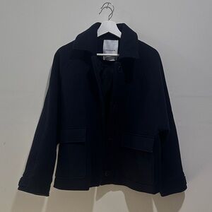 Gorgeous navy wool POMANDÈRE jacket size 2